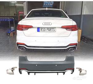 PARAURTI POSTERIORE PER AUDI A4 B9 SEDAN 16-