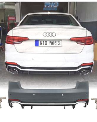 PARAURTI POSTERIORE PER AUDI A4 B9 SEDAN 16-