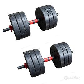 Manubri Pesi Regolabili 60 kg