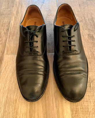 SCARPE STRINGATE VERA PELLE Marco Ferretti n.42