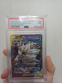 solgaleo e lunala gx alleati giapponese psa 9