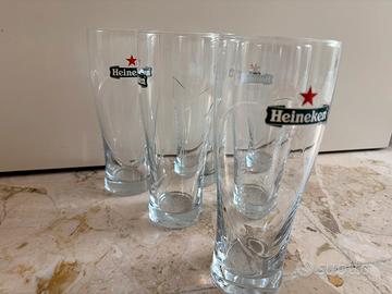 Nr6 bicchieri Heineken 0,5 l