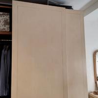 2 ante per armadio in vero legno decapato 