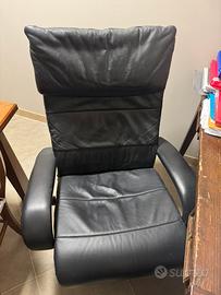 Poltrona pelle