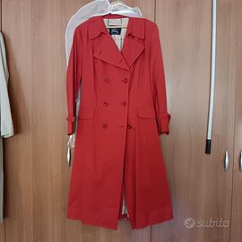 Impermeabile Burberry’s (rosso corallo)