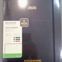 AGENDA MOLESKINE 2026 - FORMATO XL