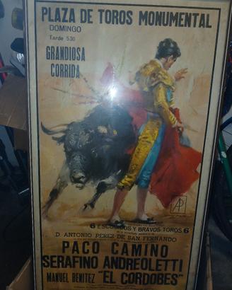 locanda vintage  torero spagnolo 