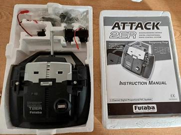 Radiocomando attack T2ER FUTABA SENZA RICEVENTE