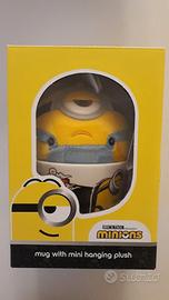 Minions tazza + pelouche nuovo con scatola