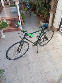 Bici da corsa restaurata