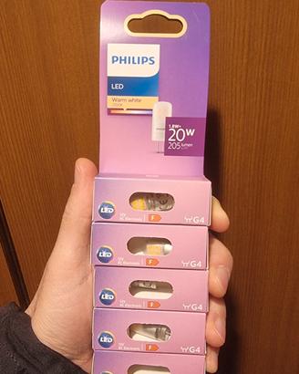 Capsula Led Philips g4 - 5 pezzi