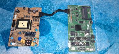 Tv hitachi 32''tv smart attestato x pezzi funziona