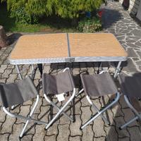 tavolino da picnic