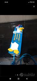 Telefono fisso vintage pinguino