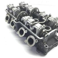 TESTA TESTATA HEAD VALVOLE MOTORE CON ALBERI A CAM