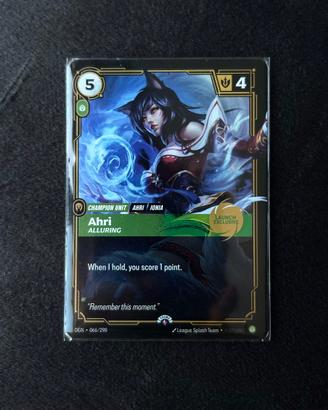 Carta Ahri Alluring Launch Exclusive