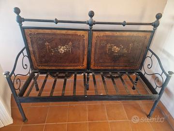 Divano ferro battuto