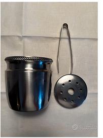 Secchiello per ghiaccio vintage Alessi Alfra
