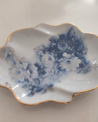 Piatto svuotatasche vintage in porcellana Limoges