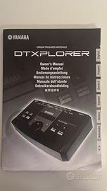 Manuale batteria elettronica YAMAHA DTXPLORER
