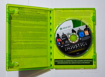 Videogioco Xbox 360 Injustice x box videogame cd