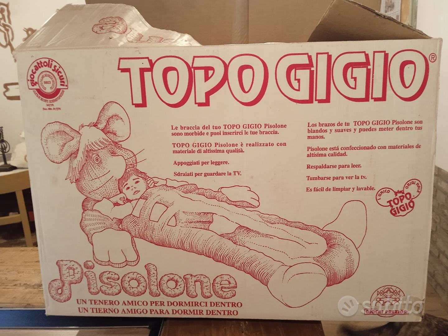 Pisolone Topo Gigio Anni 90 Sacco A Pelo Bambini Letto Giochi Preziosi