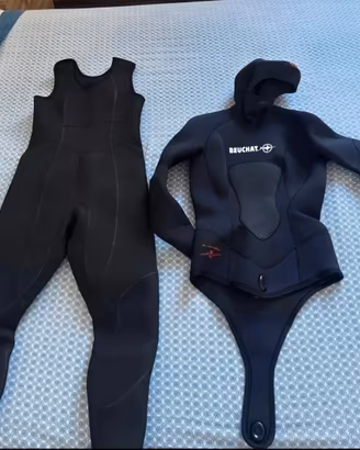 Muta apnea Beuchat Athena 5 mm–Taglia M/3–Completa