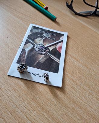2 Charms Pandora "Twice as Nice" e "Lotsa Love"