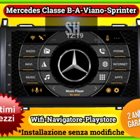 Radio 9 pollici mercedes classe A|B|Sprinter|Viano