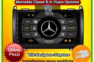 Radio 9 pollici mercedes classe A|B|Sprinter|Viano