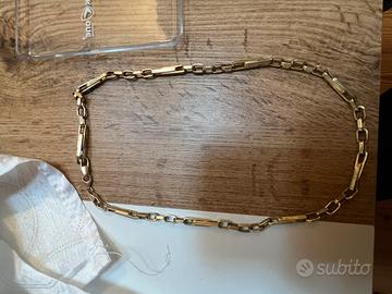 Collana in oro versace