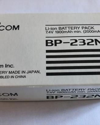Batterie per radio ICOM