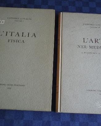 Serie completa libri "Conosci l'Italia" del T.C.I