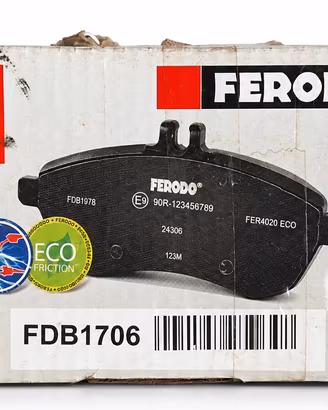 Pastiglie Freno Anteriori FERODO FDB1706 – Ford Fo