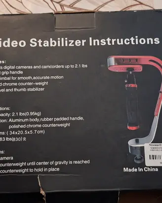 Stabilizzatore Fotocamera Portatile Antiscivolo