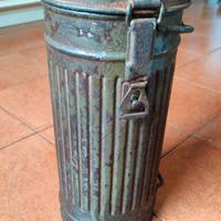 Tubo  porta maschera antigas militare tedesca WW2