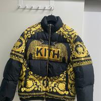 Giubbotto versace x kith reversibile