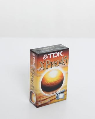 Cassetta TDK VHS-C XP PRO 45 Super VHS