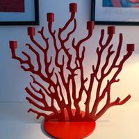 Driade Tenochtitlan candelabro rosso