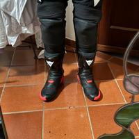 Pantalone Moto IXS tessuto/pelle TG 52