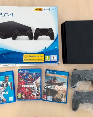 Palystation 4 1 tb 2 joystick come nuova