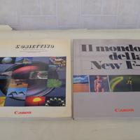 canon  rare brochure  canon f1 new e ottiche