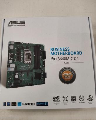 scheda madre Asus pro b660m