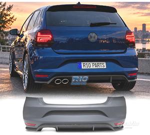 PARAURTI POSTERIORE VOLKSWAGEN VW POLO 6R 6C 09-17
