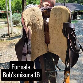 Sella per equitazione Bob'S  Flowers misura 16.