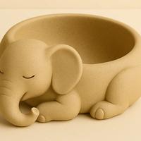 Zuccheriera a forma di elefante