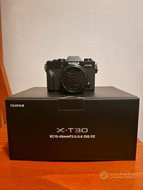 KIT FUJIFILM X-T30 + XC 15-45mm - COME NUOVO