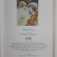 Quadro " il sogno di Giuseppe" di Antonio Nocera