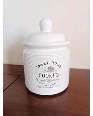 Barattolo per biscotti di ceramica 