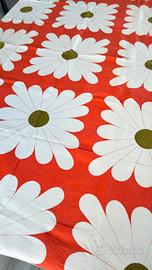 Tovaglia+ tovaglioli anni 70 Margherite vintage 